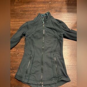 Women's dark green lululemon define Jacket